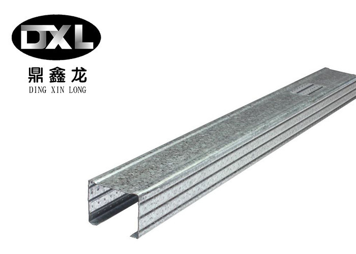 Anti Rust Elegant Appearance 0.3mm Galvanized Steel Studs